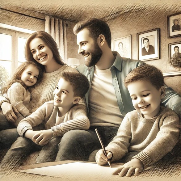 mutlu aile